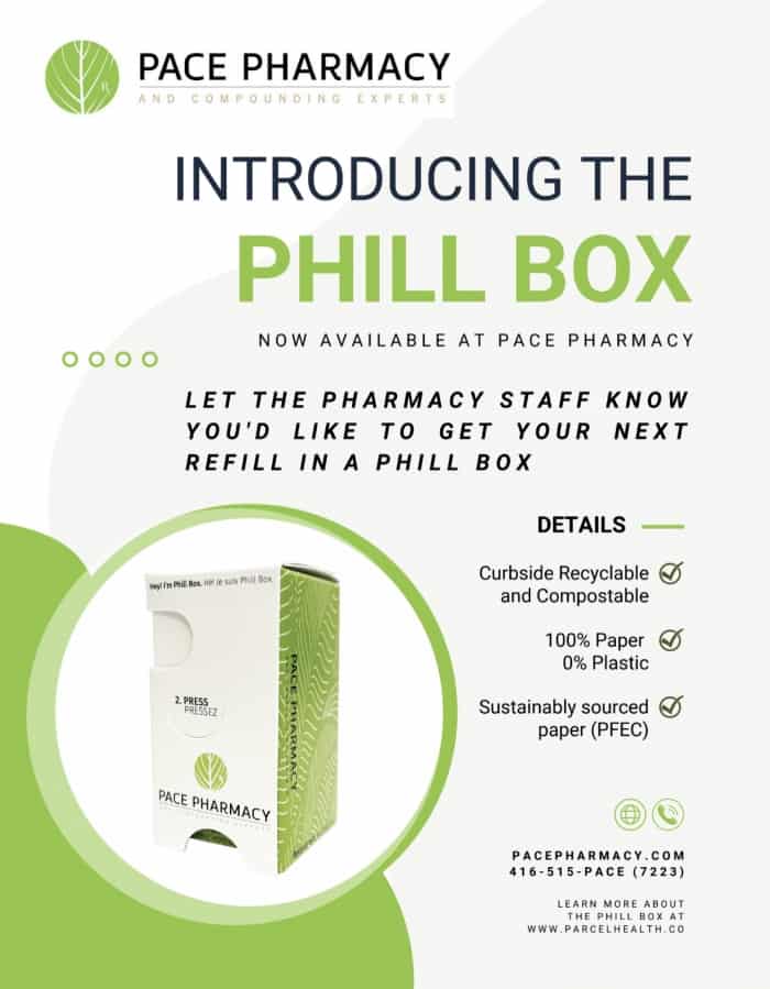 Pace Pharmacy Phill Box
